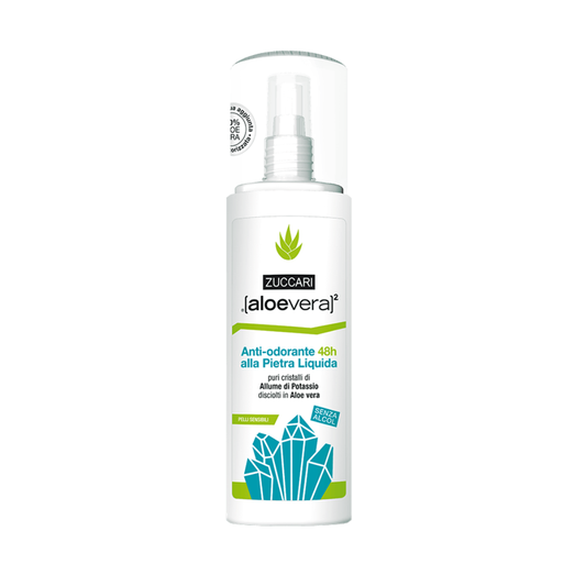 Deodorant spray cu Aloe Vera și piatră de alaun, 100 ml