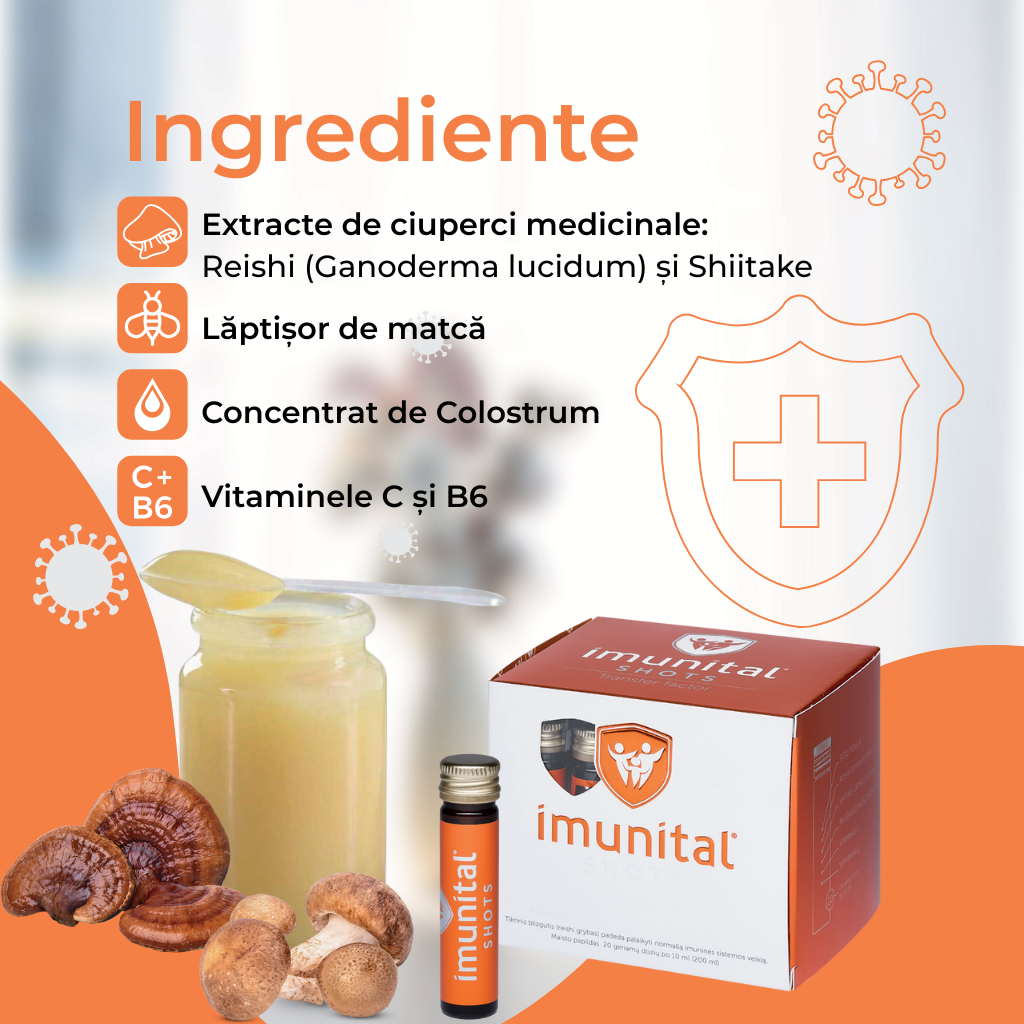 Imunital Shots pentru sistemul imunitar