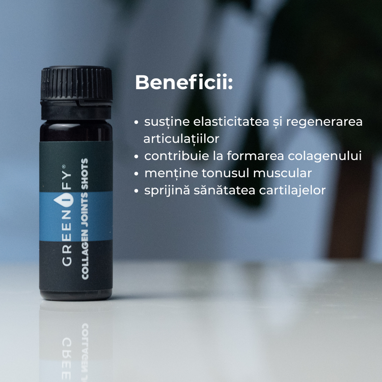 Greenify Collagen for Joints Shots pentru cartilaje și articulații