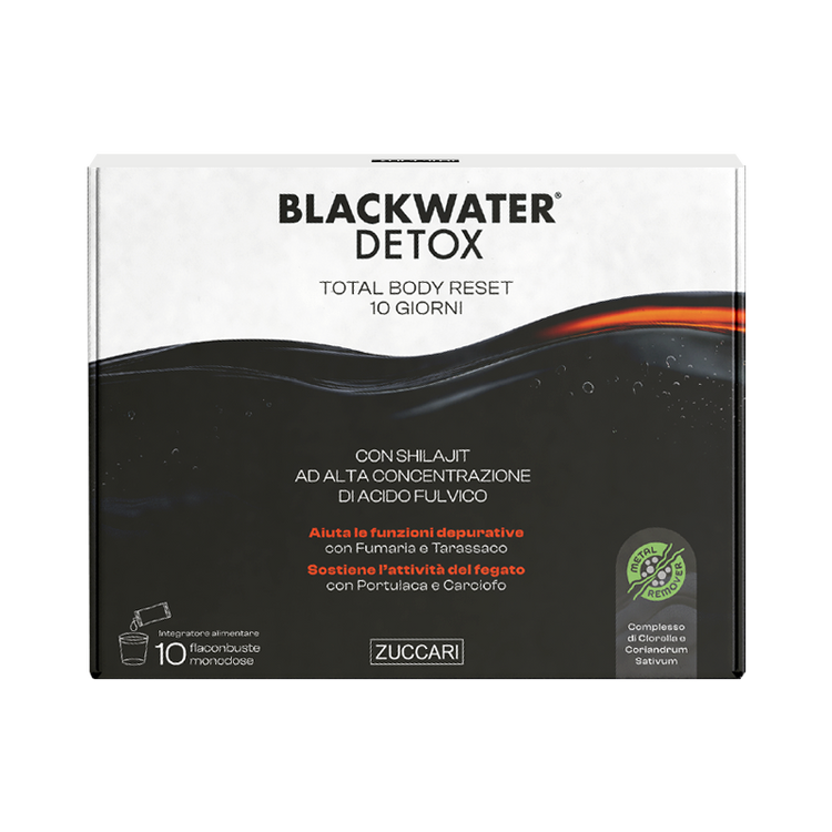BLACKWATER DETOX®- Supliment chelare și eliminare metale grele