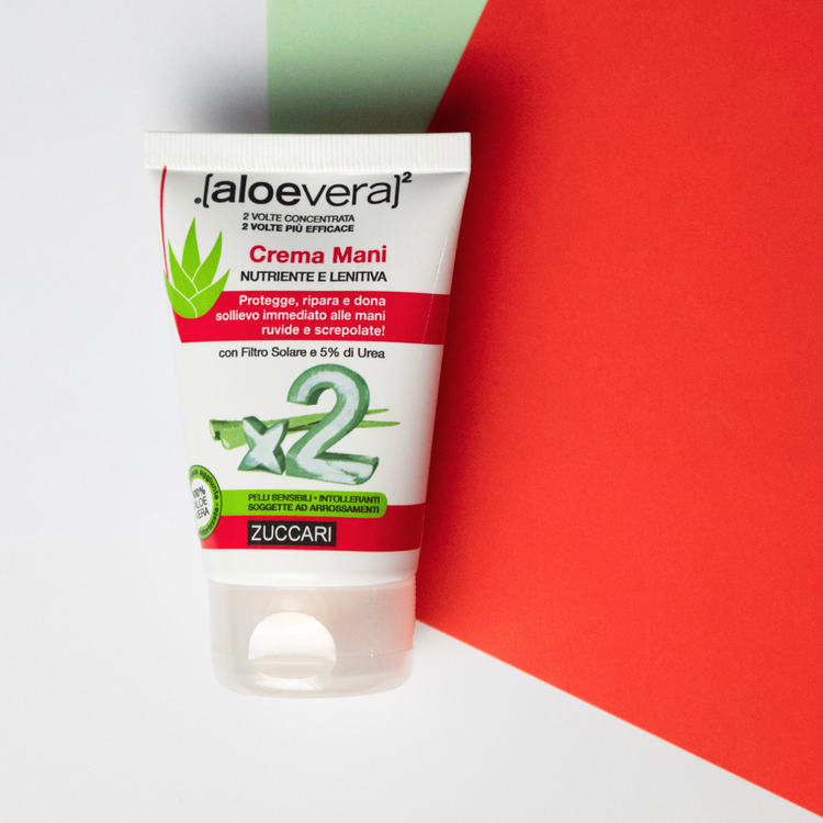 Cremă de mâini cu Aloe Vera, hidratare intensă și protecție UV