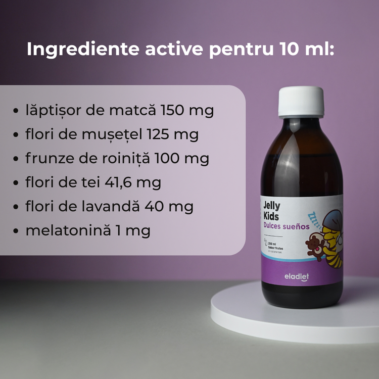 Jelly Kids Sweet Dreams Sirop de copii pentru somn
