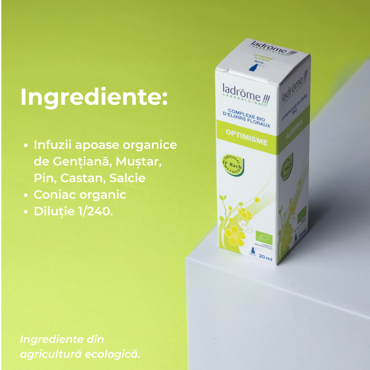Complex bio din elixiruri florale Bach - OPTIMISM