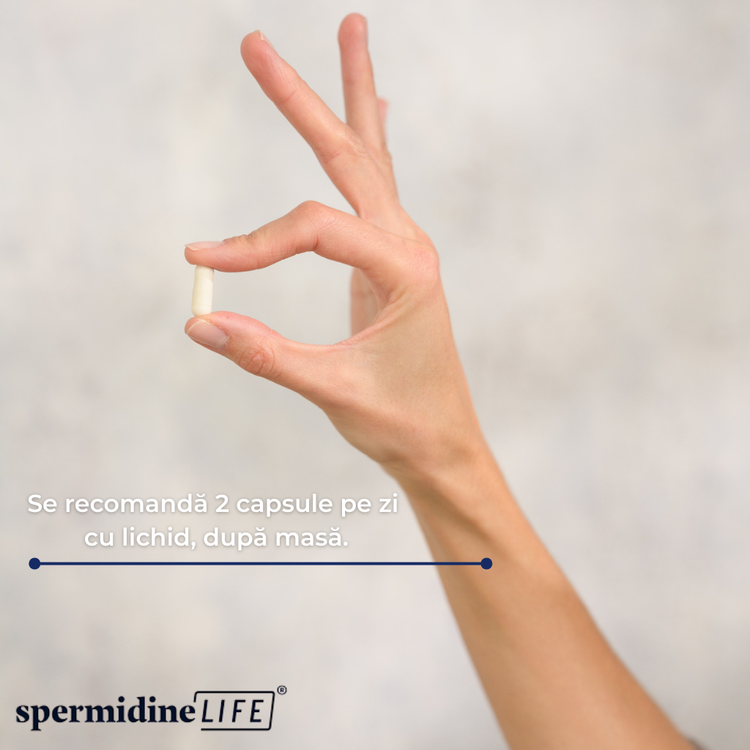 SpermidineLIFE® Essential 1 mg - Supliment alimentar pentru regenerare celulară
