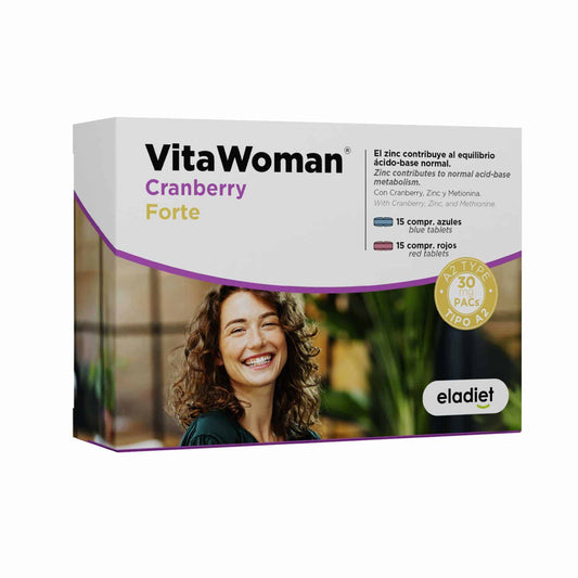 VitaWoman Cranberry Forte Tablets for urinary tract health, 30 tablets
