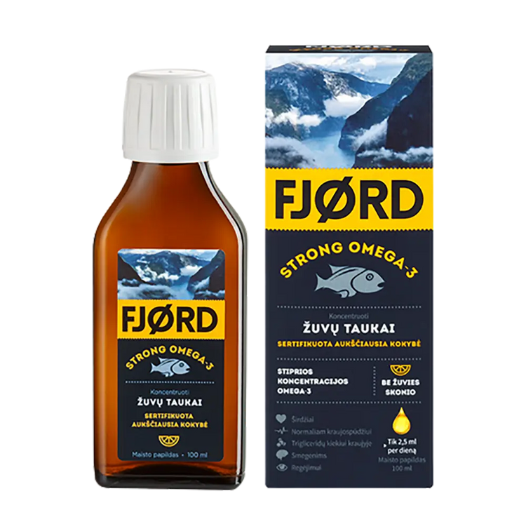 FJORD STRONG OMEGA-3 LIQUID