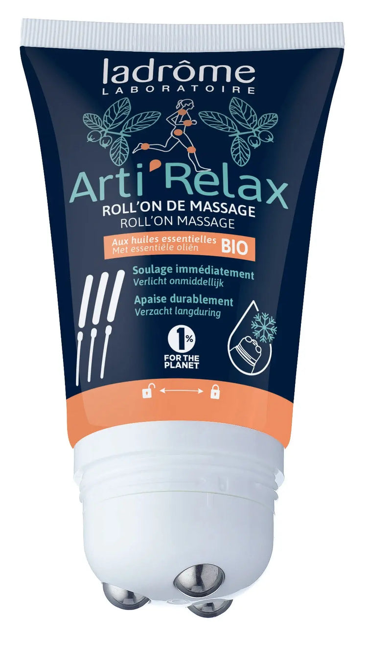 Arti' Relax Bio Roll'on pentru masaj pentru mușchi și articulații, cu aplicator LADROME