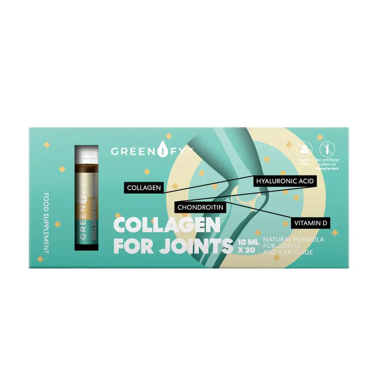 Greenify Collagen for Joints Shots pentru cartilaje și articulații