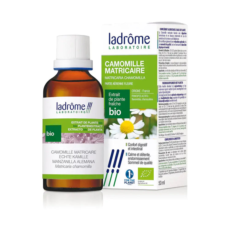 Tinctură Bio de Mușețel – Matricaria Chamomilla