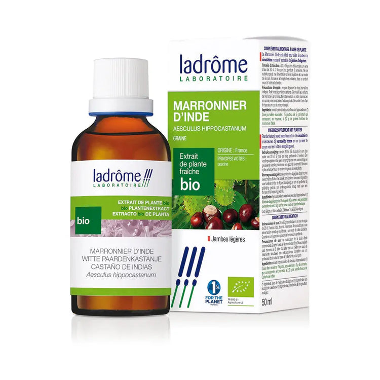 Tinctură Bio de Castan Sălbatic - Aesculus hippocastanum