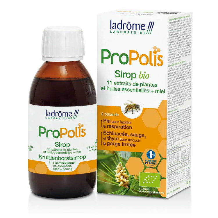 Sirop Propolis BIO pentru gât iritat și căile respiratorii