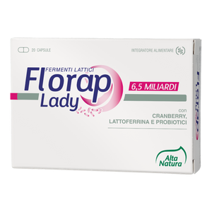 Florap Lady mix de probiotice și prebiotice, suport pentru sănătatea tractului digestiv și urinar