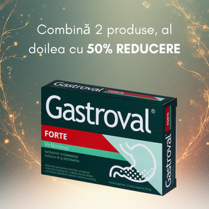 Gastroval Forte Capsule cu enzime pentru favorizarea digestiei