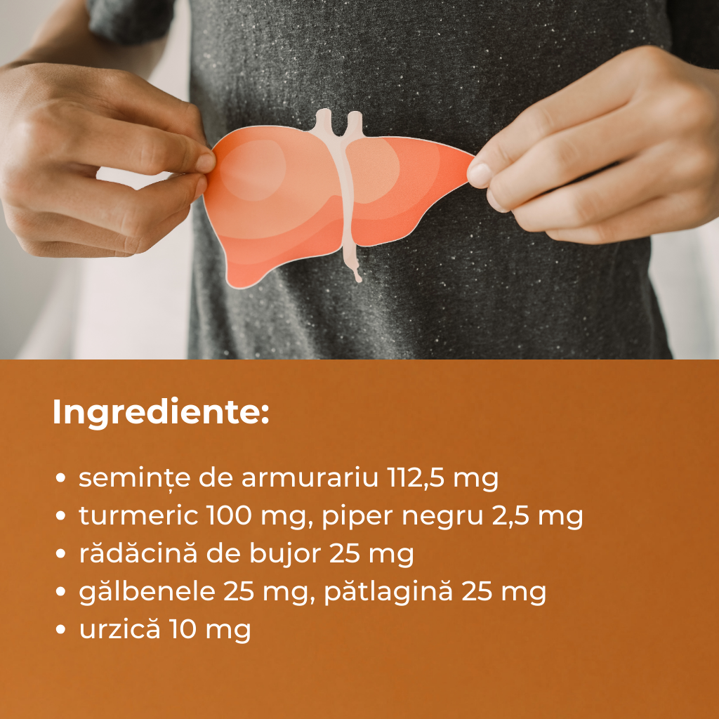 Gastroval Hepar Capsule pentru protejarea ficatului și echilibrarea nivelului de lipide