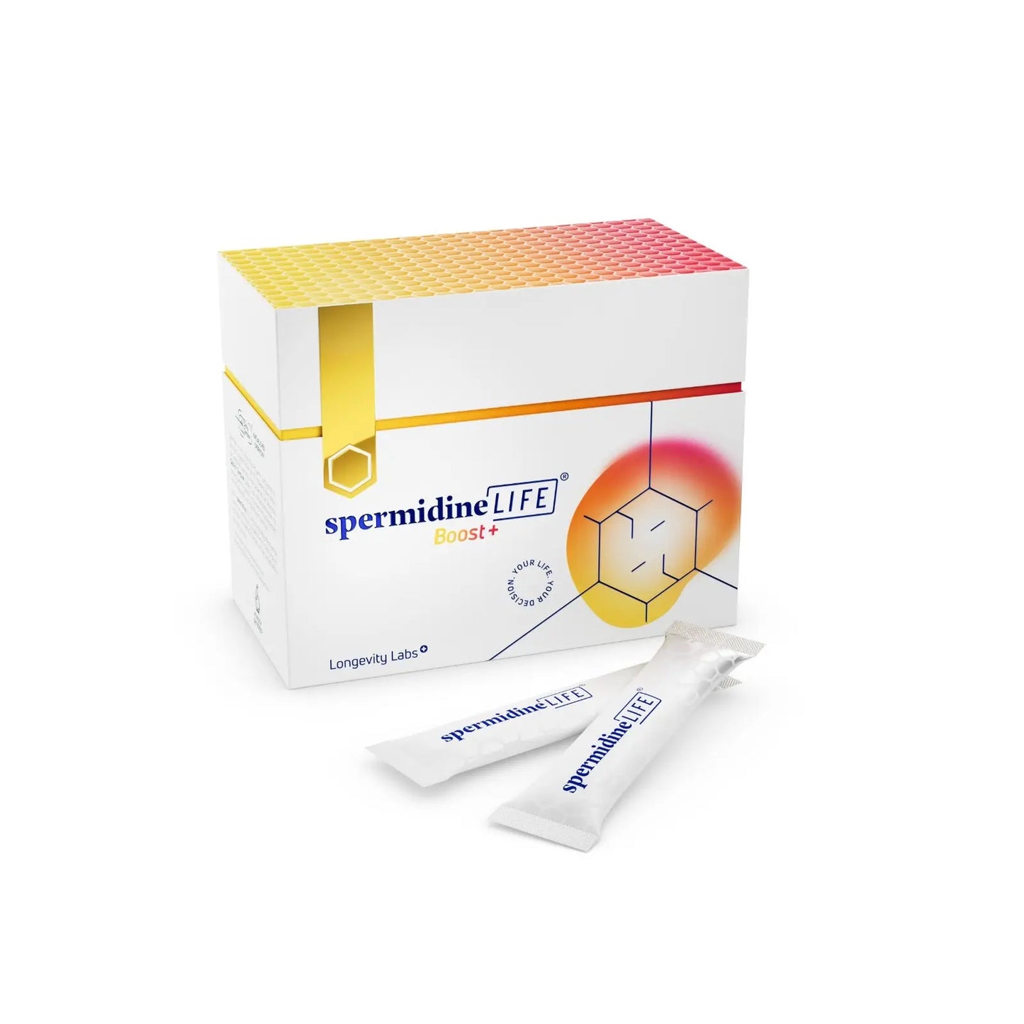 SpermidineLIFE® Boost+ 3mg Longevity Labs – spermidină naturală din germeni de grâu, 30 plicuri
