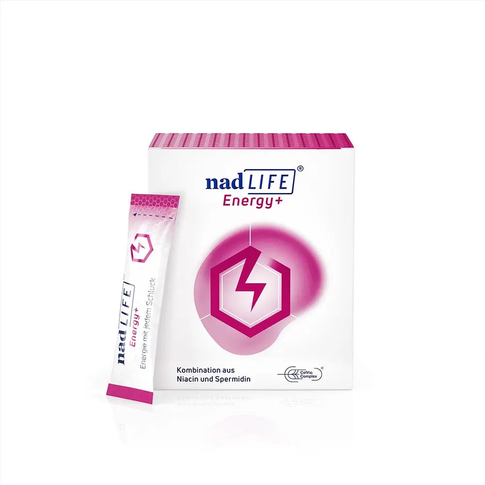 NadLIFE® Energy+ Longevity Labs – supliment cu niacină, spermidină și zinc, 30 plicuri