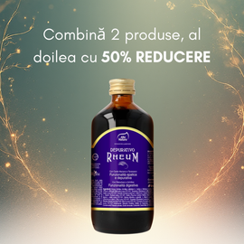 Depurativo Rheum pentru sănătatea ficatului și detoxifierea organismului