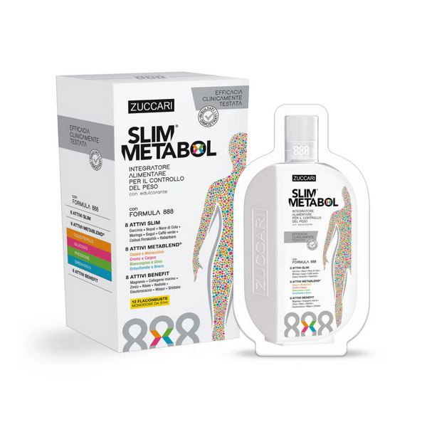 Slim Metabol - Controlul Greutății și Echilibru Metabolic, 12 plicuri, Zuccari