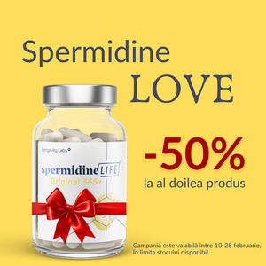 Spermidine LIFE® Original 365+ 2 mg-Supliment alimentar pentru regenerare celulară