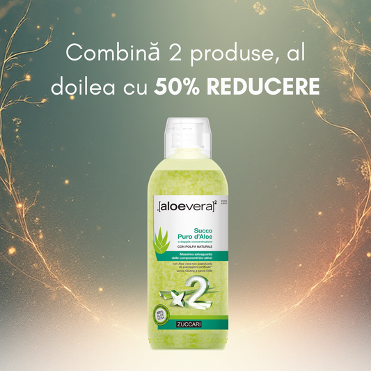 Suc pur de Aloe Vera dublu concentrat Zuccari