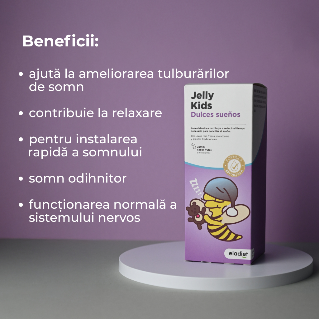 Jelly Kids Sweet Dreams Sirop de copii pentru somn