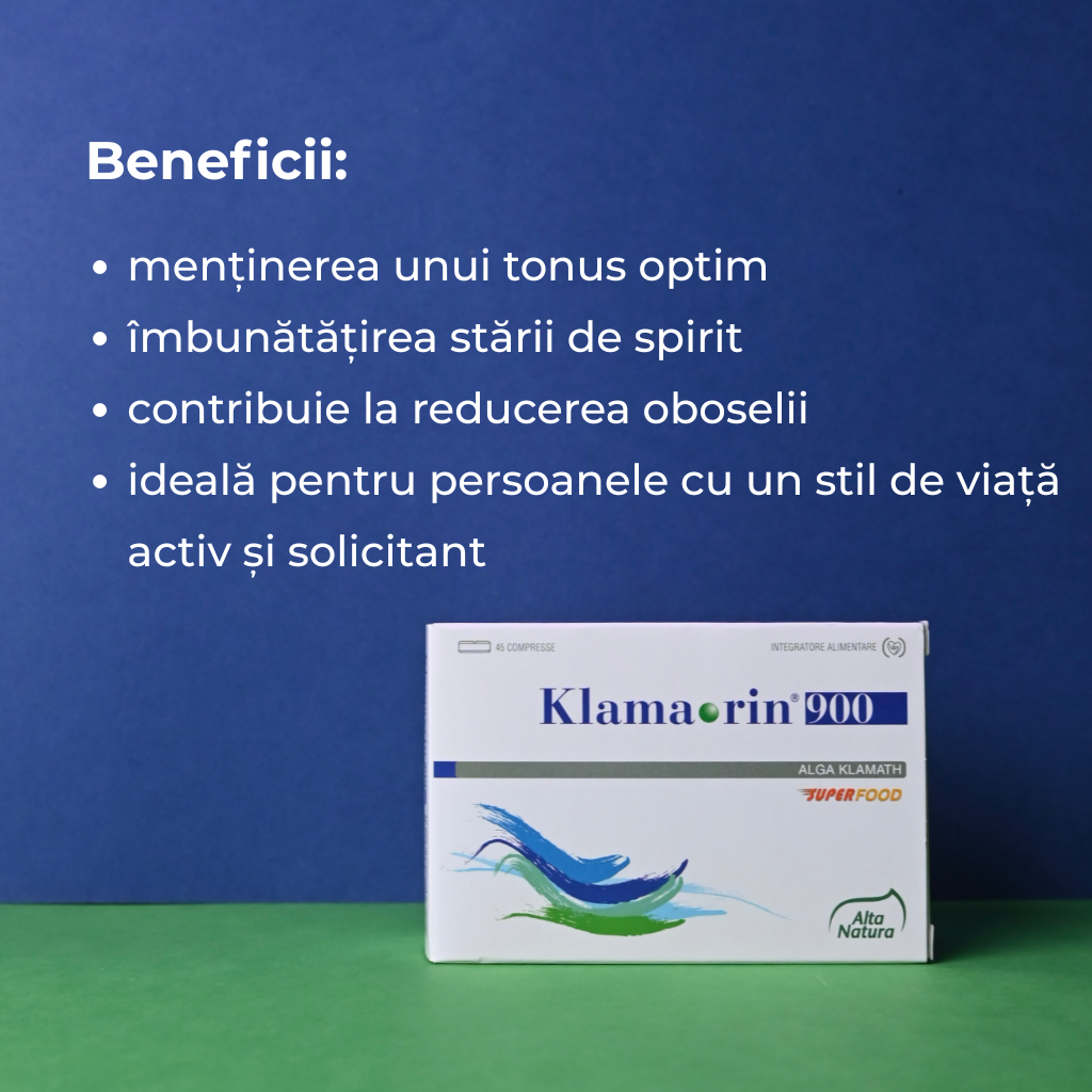 Klamarin 900 pe bază de Alga Klamath