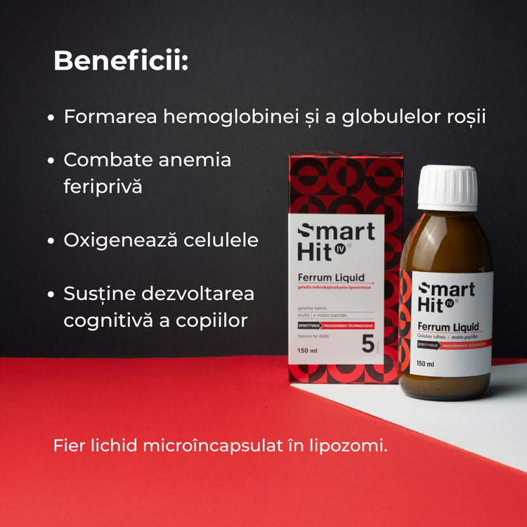 SmartHit IV Fier lichid microîncapsulat în lipozomi