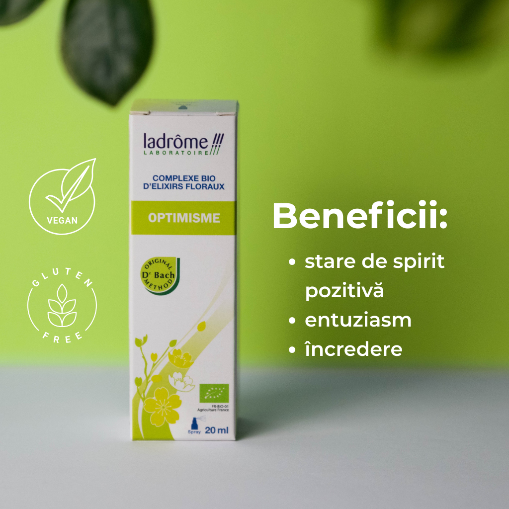 Complex bio din elixiruri florale Bach - OPTIMISM