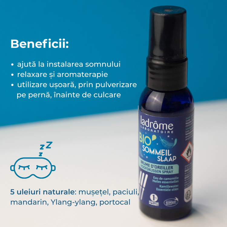 Spray de pernă Bio pentru somn, Bio Sommeil