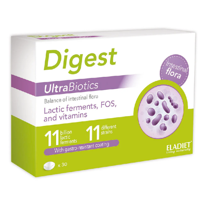 Digest Ultrabiotics mix de probiotice și prebiotice pentru echilibrul florei intestinale