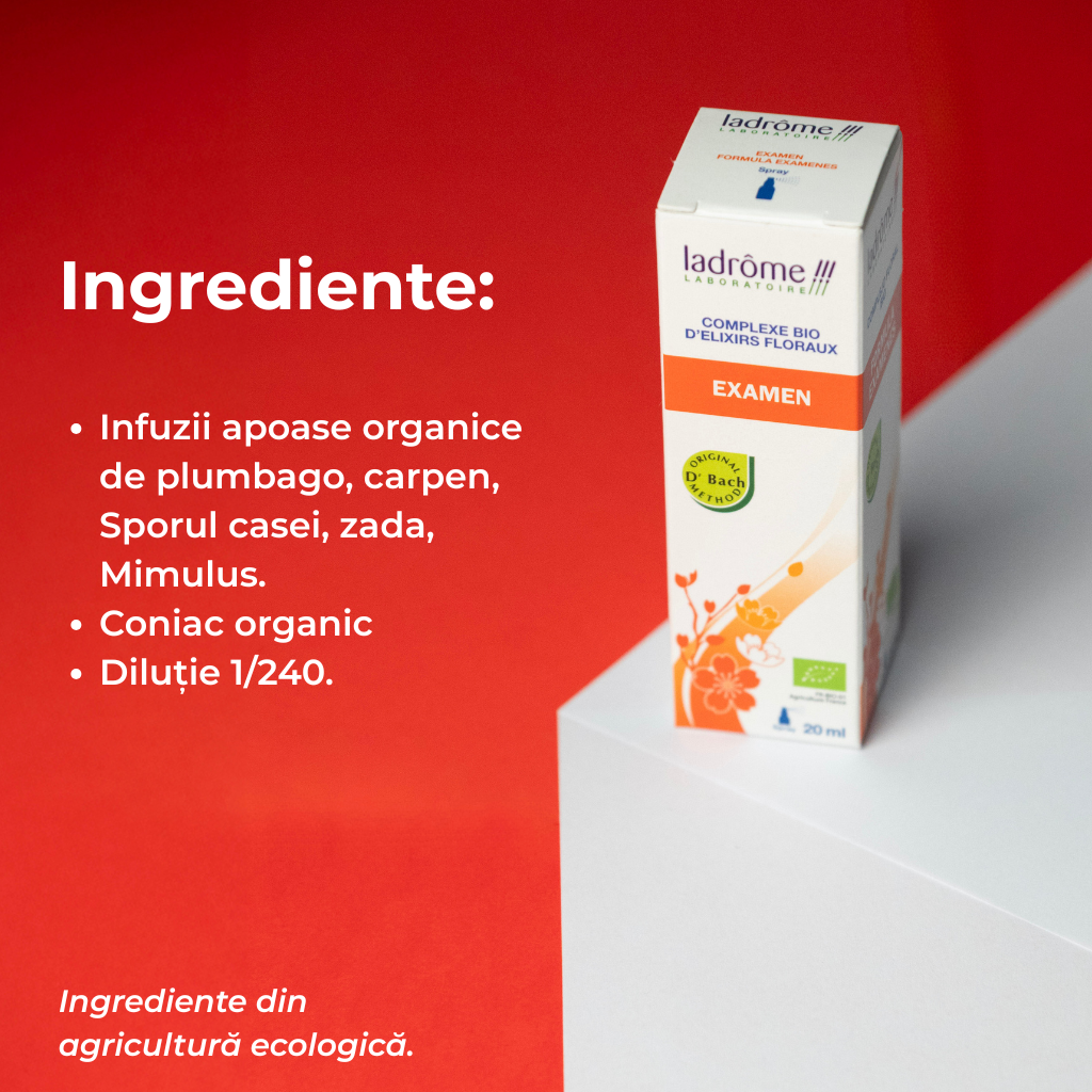 Complex bio din elixiruri florale Bach - EXAMEN