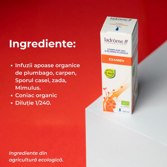 Complex bio din elixiruri florale Bach - EXAMEN