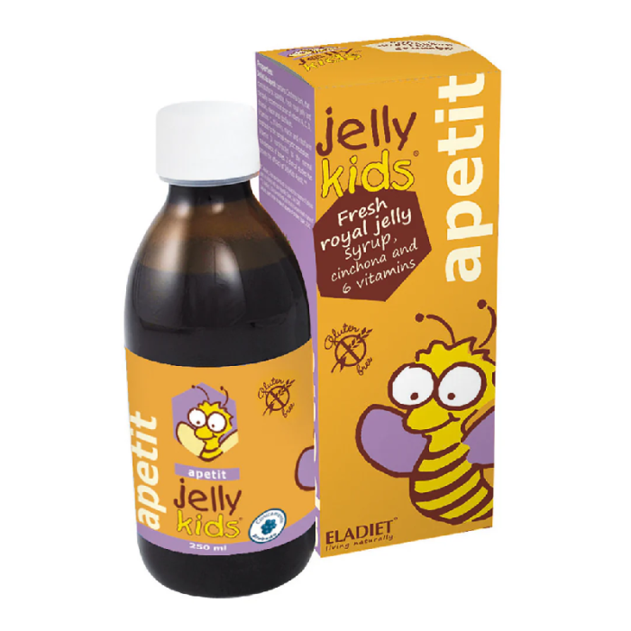 Jelly Kids Apetit Sirop pentru creșterea apetitului