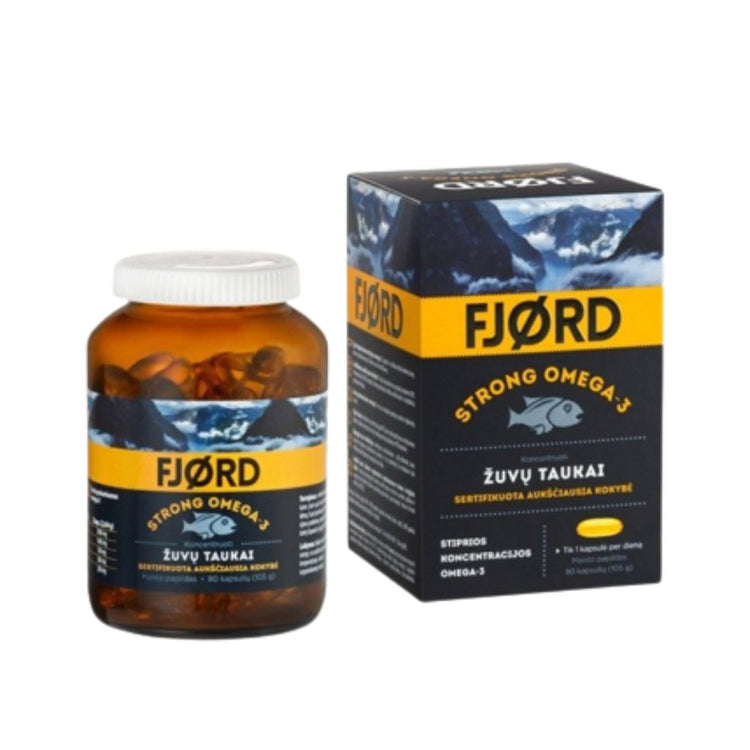 Fjord Strong Omega-3, capsule