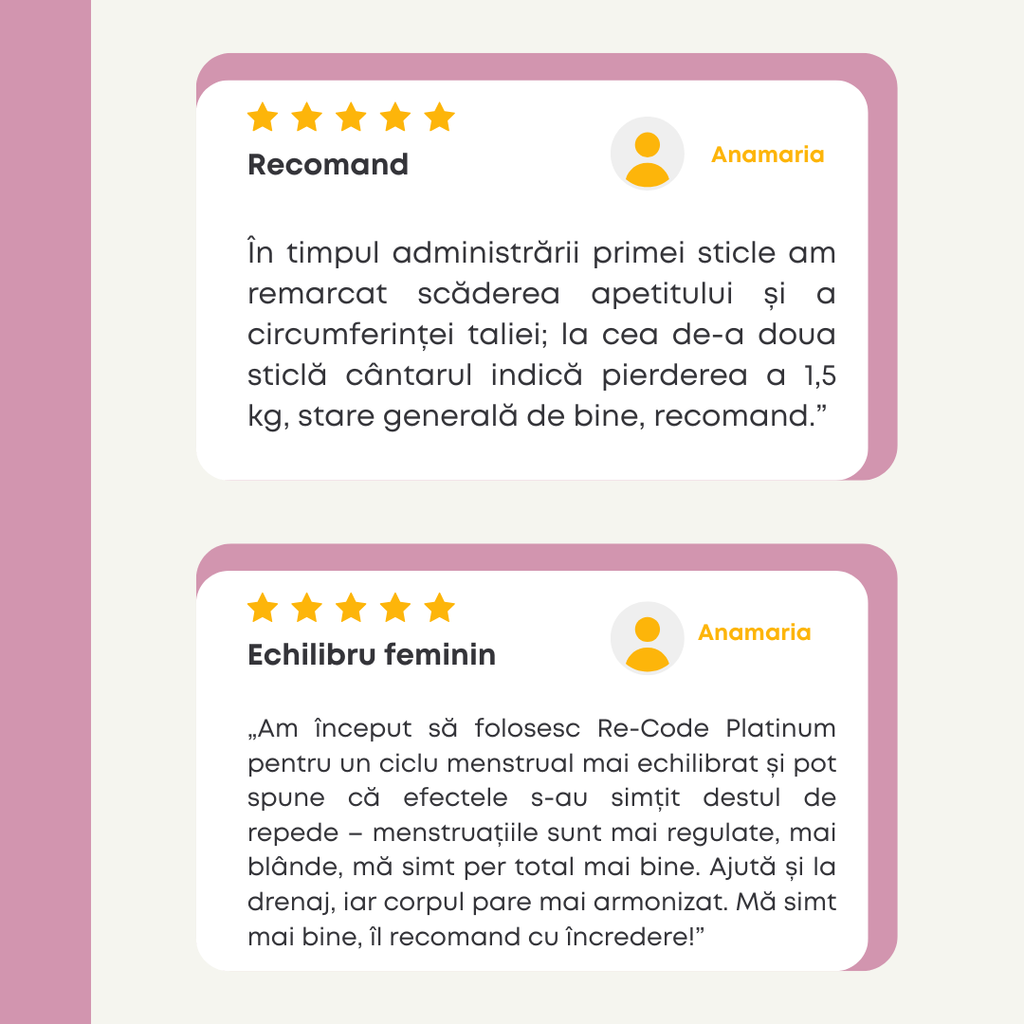 Re-Code Platinum – Restabilire echilibru hormonal feminin și slăbit în premenopauză, 500 ml