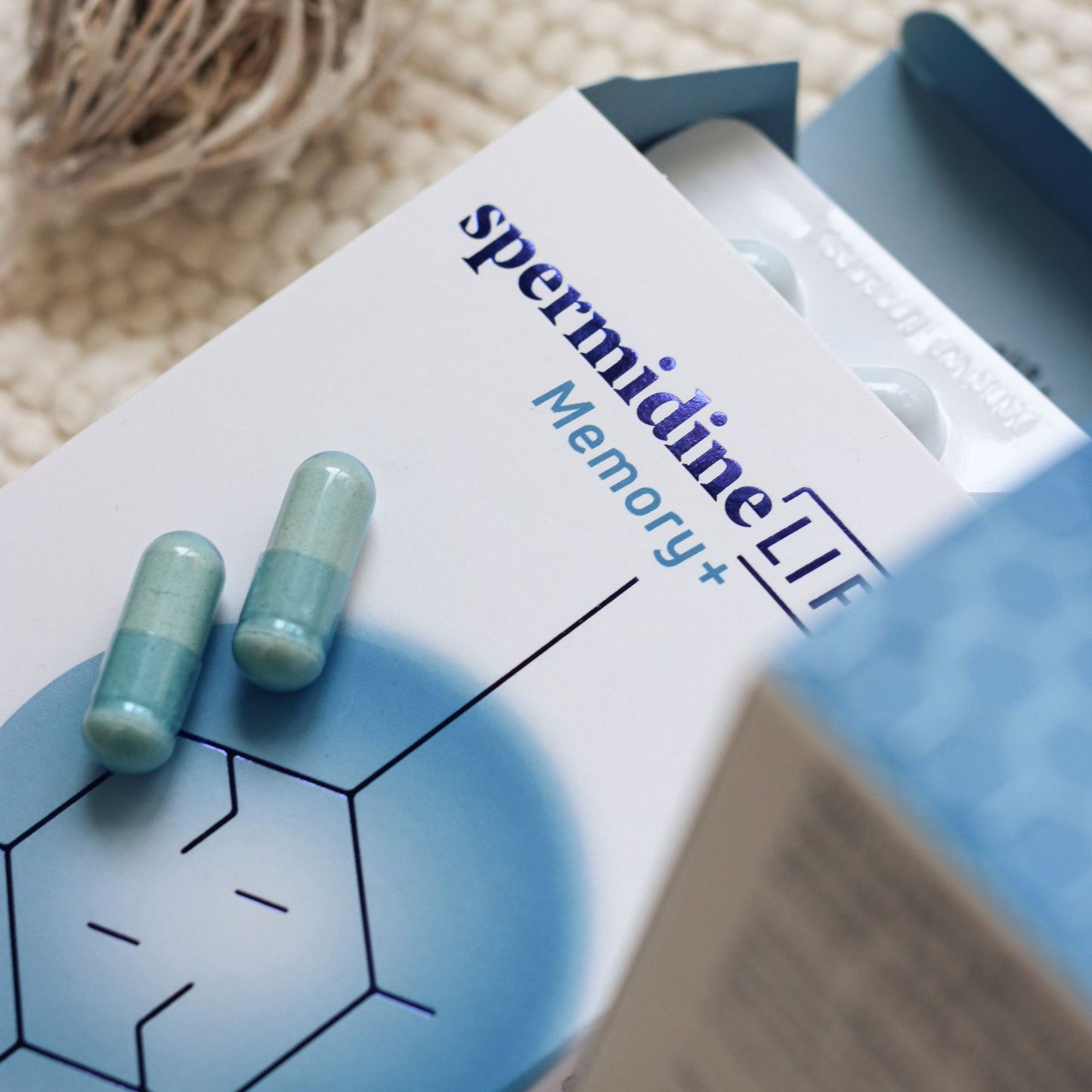 SpermidineLIFE® Memory+ 2 mg- Suport pentru memorie și sănătatea cerebrală
