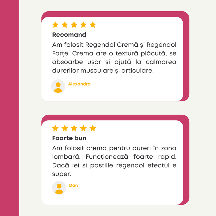 Regendol Cremă pentru articulații și mușchi cu CBD