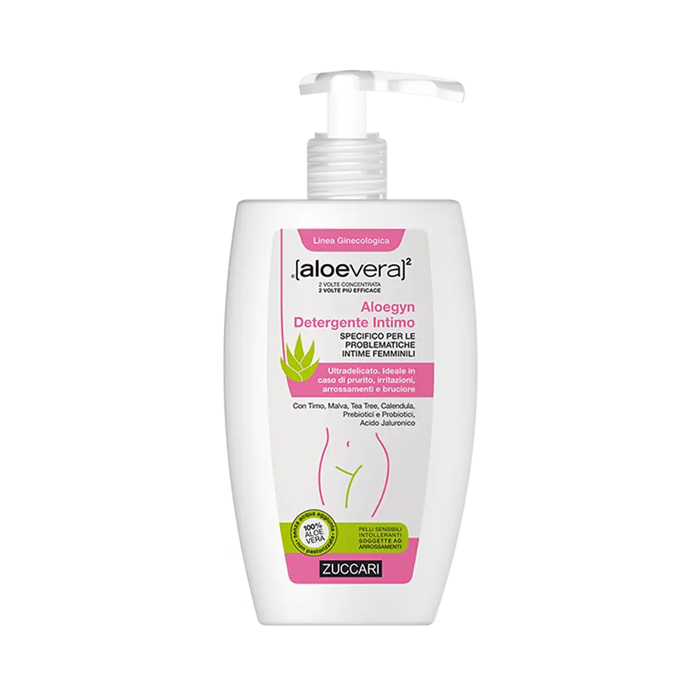 Aloegyn Loțiune intimă pentru curățare zona intimă, pe bază de AloeVera 100% pur dublu concentrat, pentru spălare ultradelicată