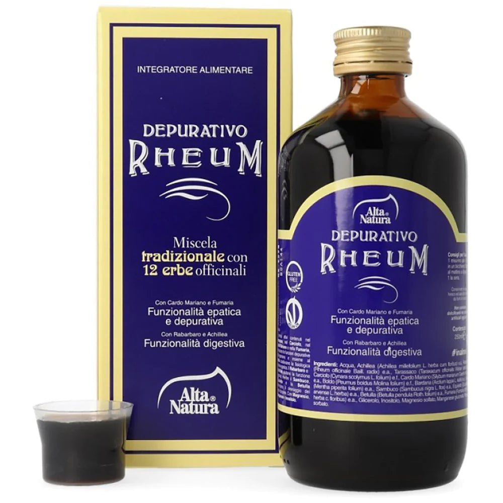 Depurativo Rheum pentru sănătatea ficatului și detoxifierea organismului