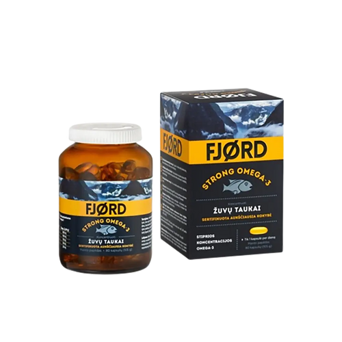FJORD STRONG OMEGA-3 CAPSULES