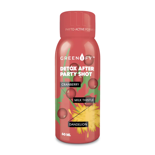 Greenify After Party Shot pentru detoxifiere