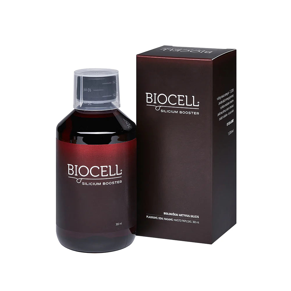 Biocell Silicium Booster în formă lichidă – supliment alimentar pentru piele, păr și unghii