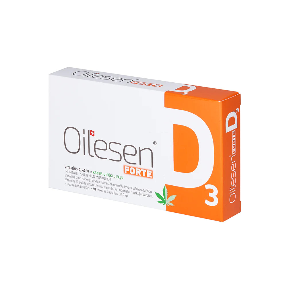 Oilesen D3 FORTE 4000 u.i. Capsule vitamina D3