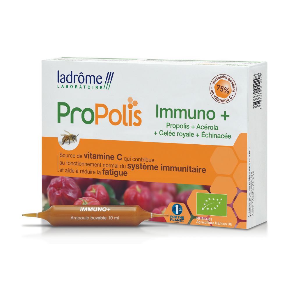IMMUNO+ Propolis Fiole Bio pentru susținerea imunității